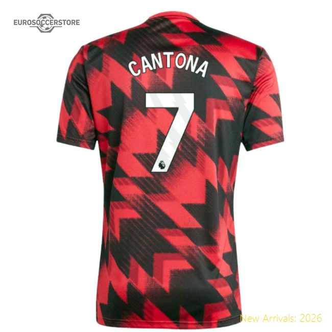 Exceptional 2025-2026 Man Utd Pre-match Shirt (red) (cantona 7)