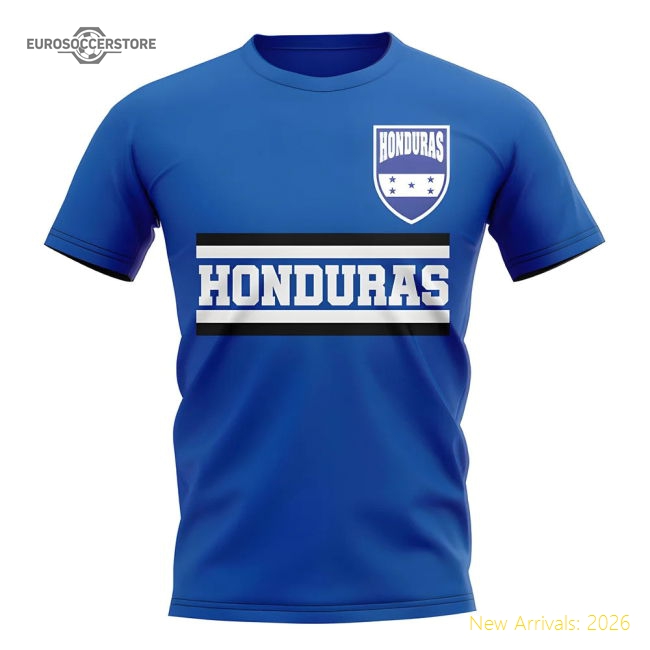 First-class Honduras Core Football Country T-shirt (blue)