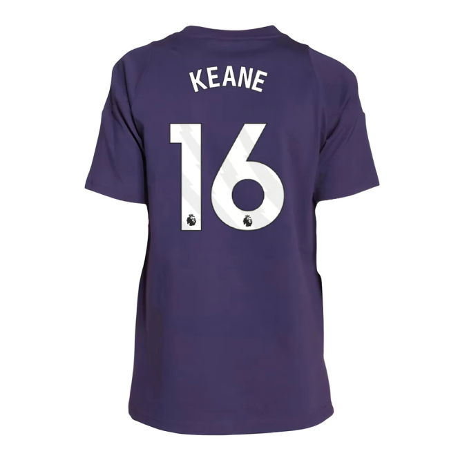 2025-20 Man Utd Nike Training Football Jersey Keane 16 L M S Kids