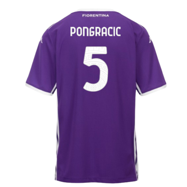2025-2026 Fiorentina Home Shirt (Pongracic 5)