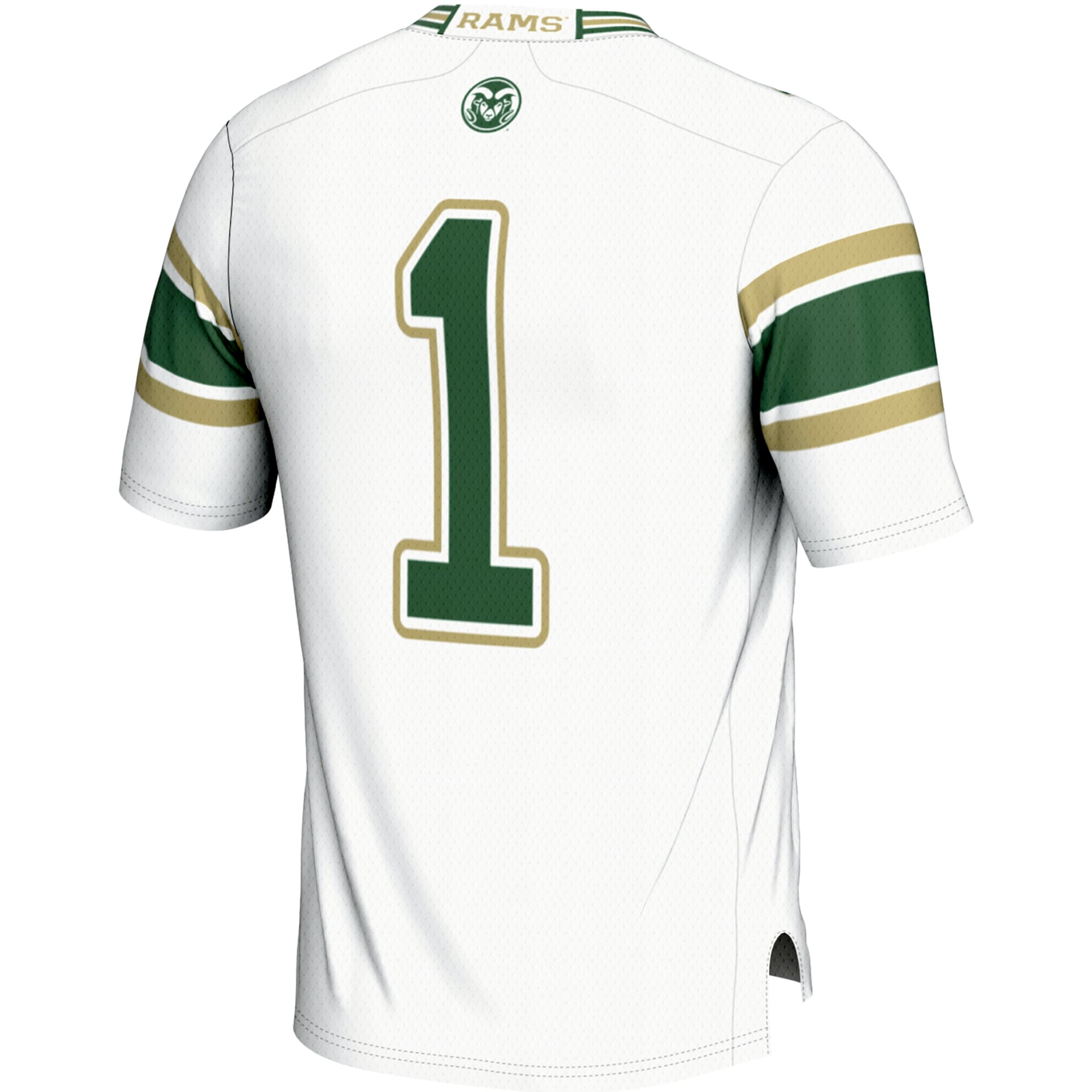 #1 Colorado State Rams GameDay Greats Endzone 26/27 Football Jersey - White