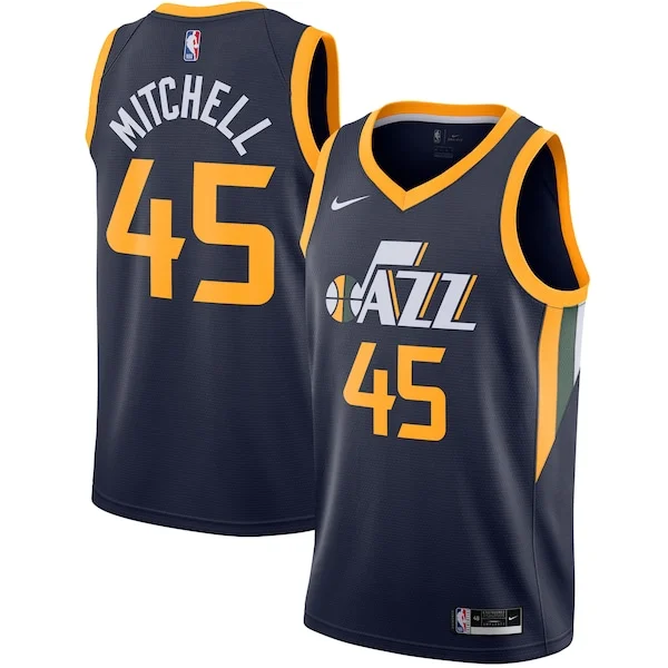Donovan Mitchell UTA Swingman Jersey - modern Basketball - Navy