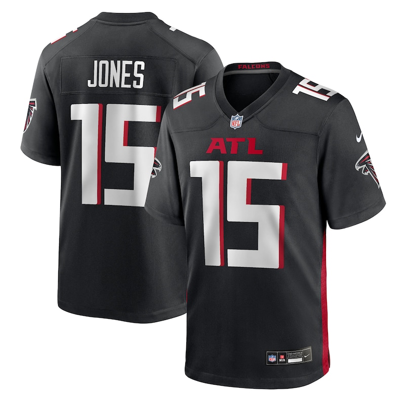 None Emory Jones ATL Falcons Vintage Premium-Quality Jersey Game Day W