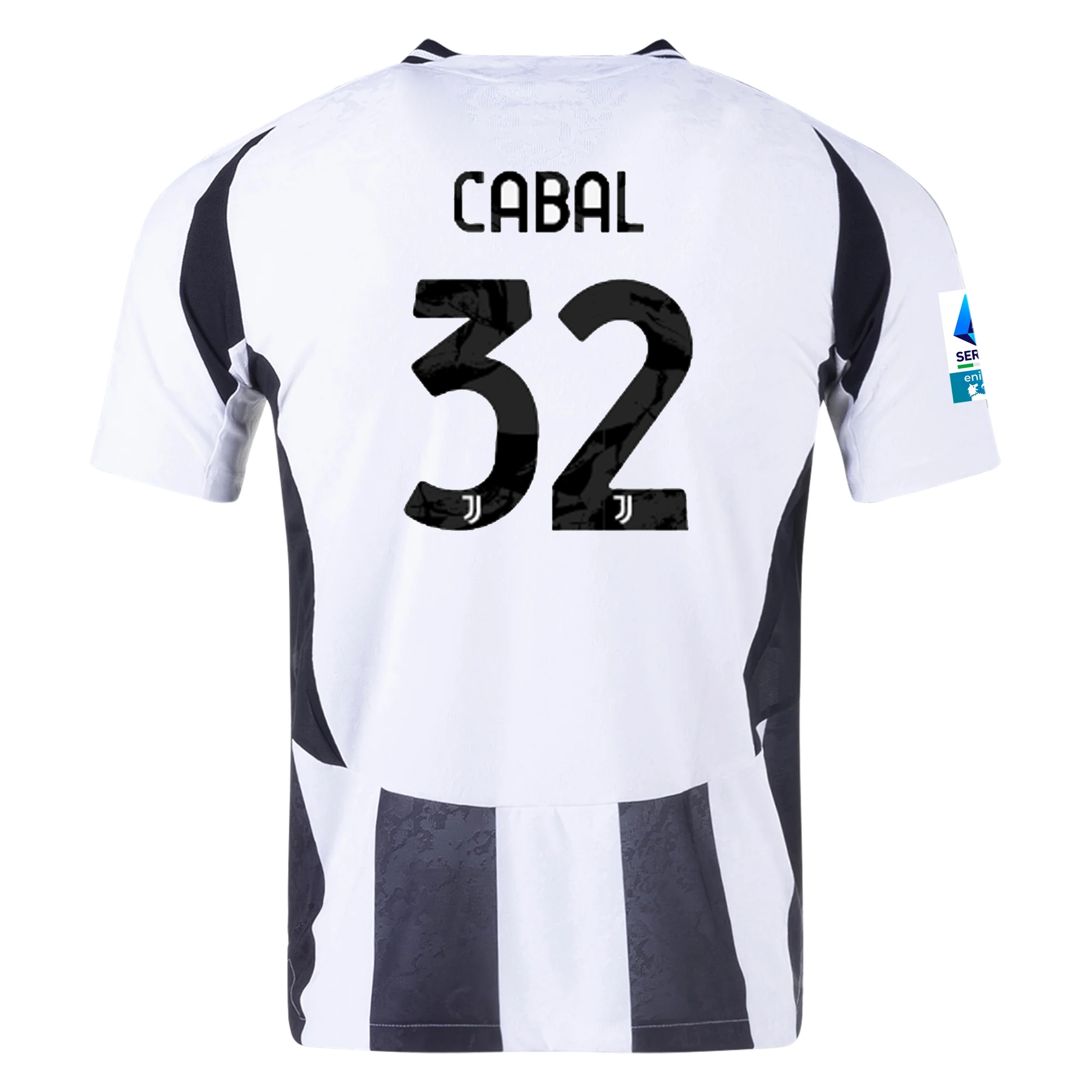 Juventus Cabal 2024-2025 Ser Home Jersey – Authentic Shirt