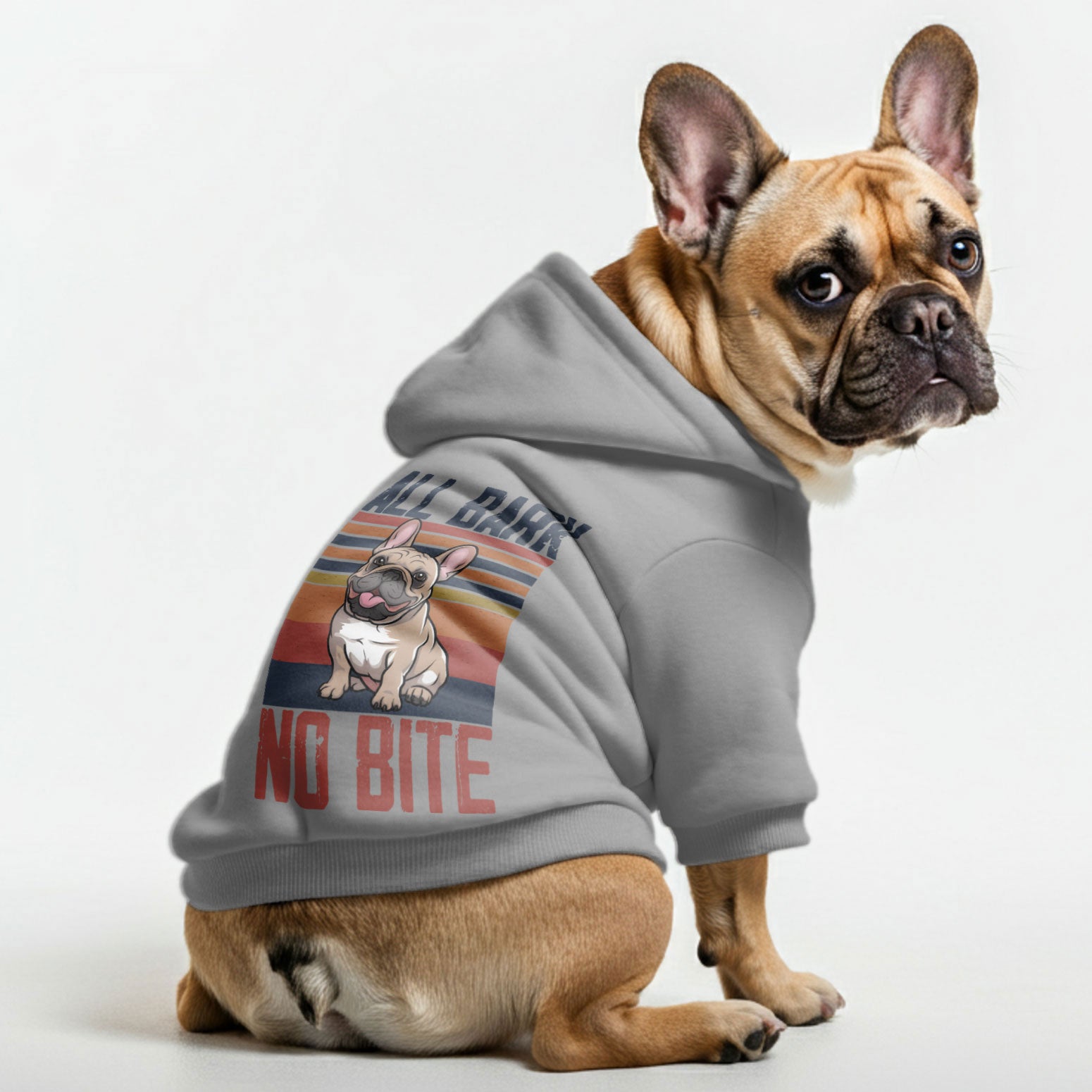 French Bulldog No Bite Personalized French Bulldog Hoodies With Funny