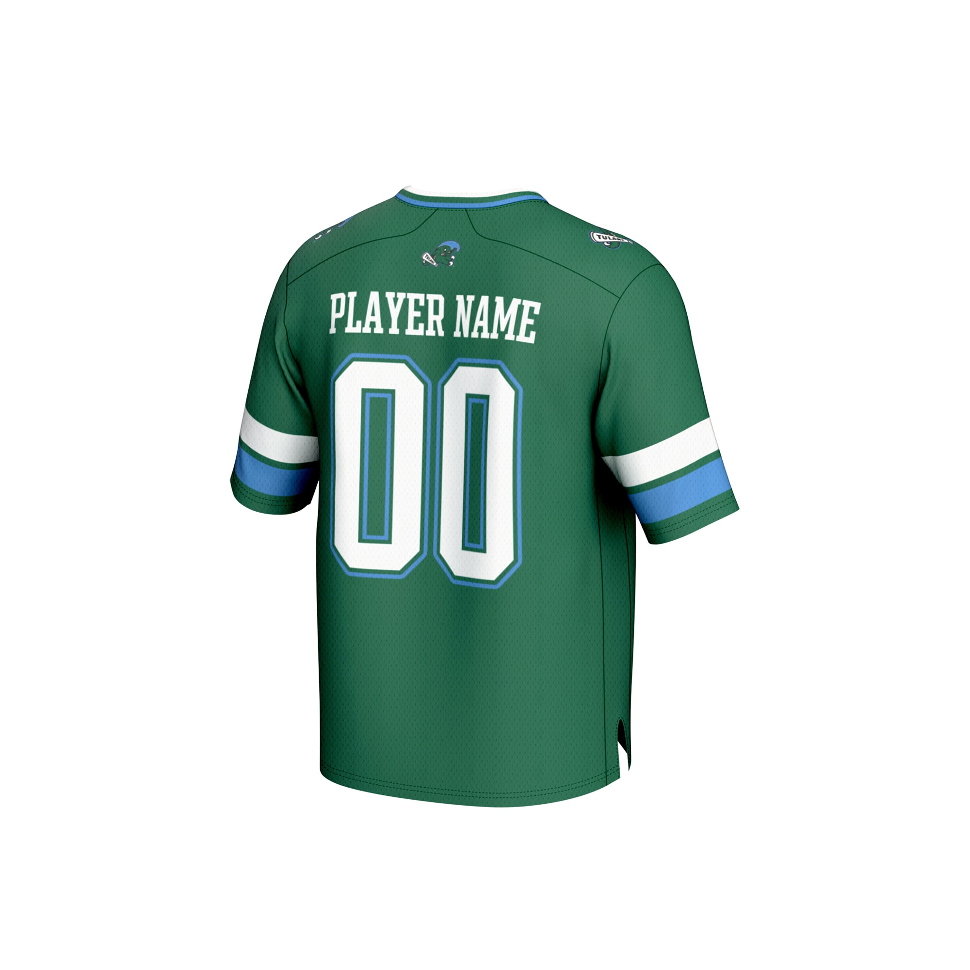 [NJP] Tulane Green Wave GameDay Greats Unisex NIL Pick-A-Player Football Fashion Jersey - Green