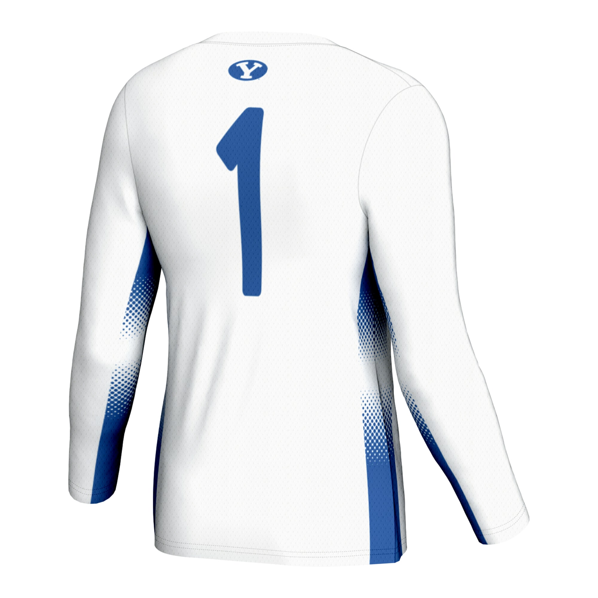 [NJP] BYU Cougars GameDay Greats Unisex Lightweight Volleyball Jersey - White