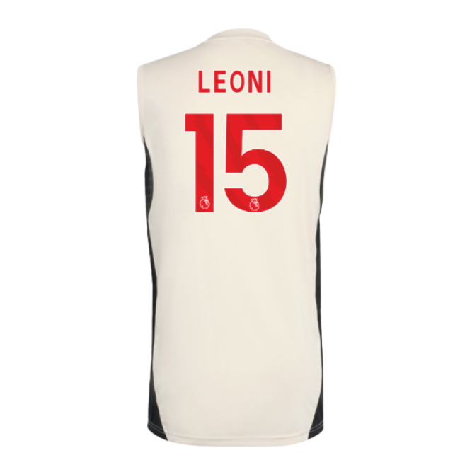 Premium Quality Liverpool Liverpool Sleeveless Jersey White Leoni ...