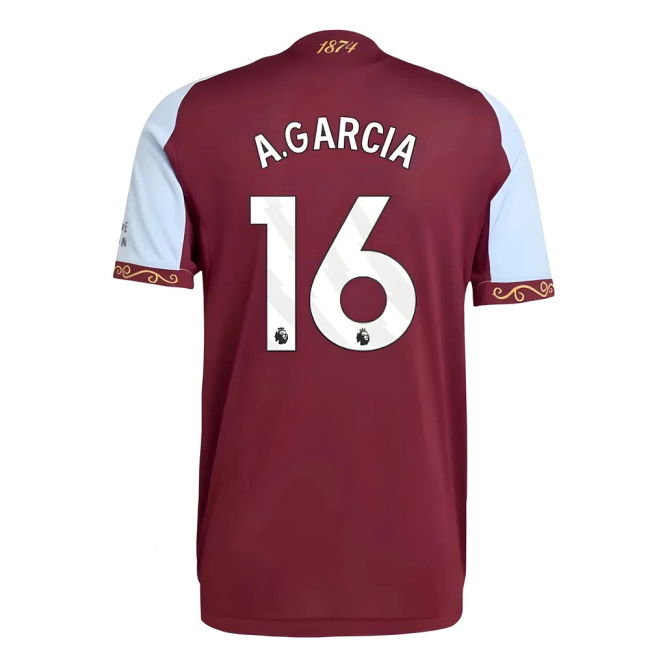 2025-20 Aston Villa genuine Home Shirt - Adults | authentic