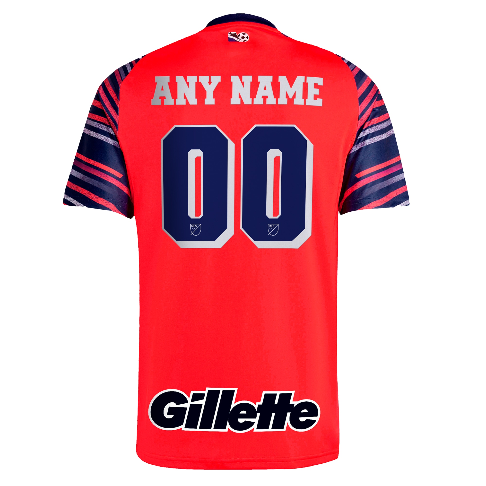 [JED] New England Revolution 2025 Third Replica Custom Jersey - Red