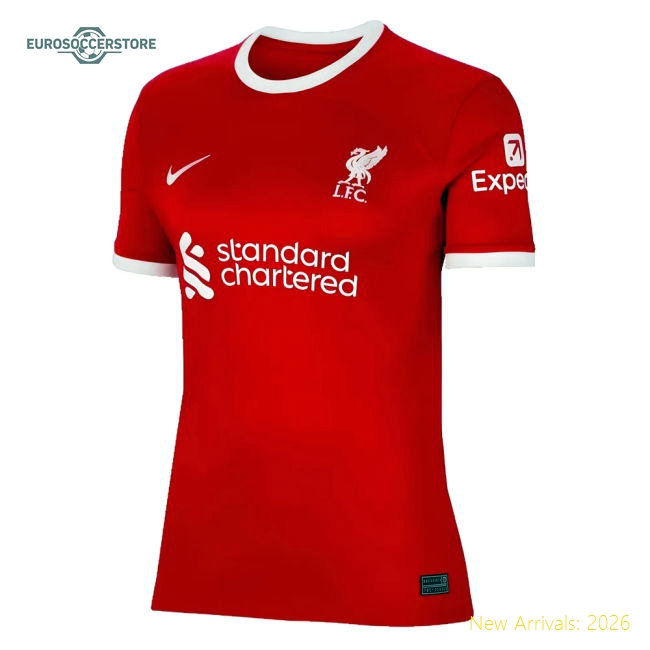S Liverpool Female 2023 Home Jersey Shirt Football Fan Apparel