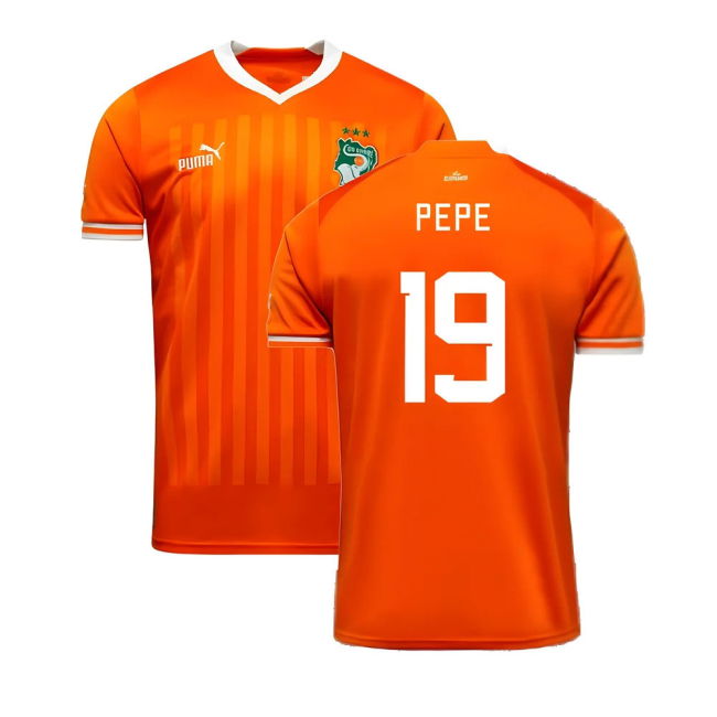 Championship Top-Tier 2023 Ivory Coast Home Afcon Winner Shirt (Pepe