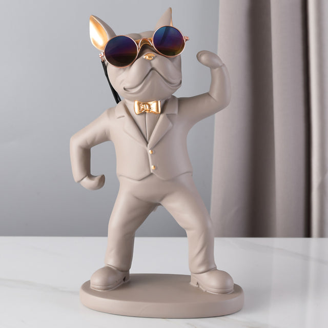 French Bulldog Figurines Cup Holder For Frenchie Pups | Durable Build