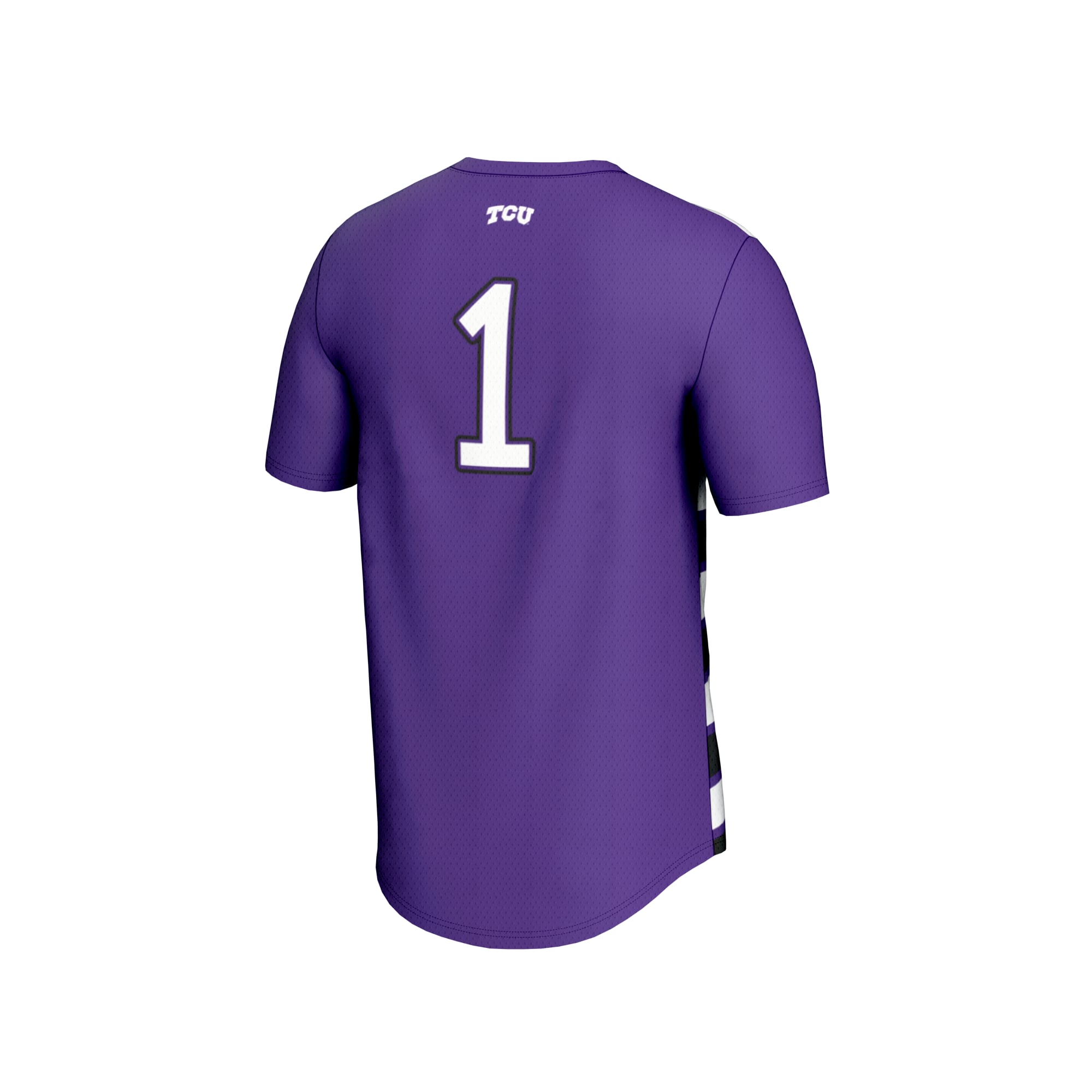 #1 TCU Horned Frogs GameDay Greats Unisex Lightweight Soccer Fashion Jersey - Purple