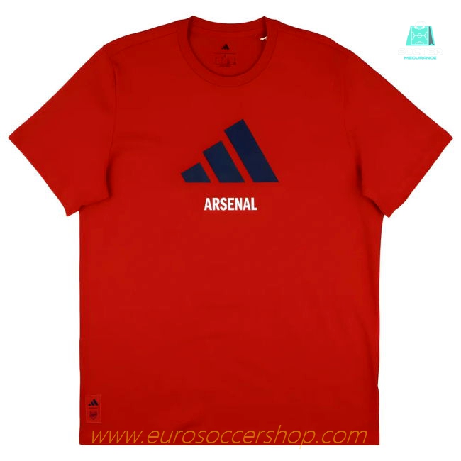 2025-2026 Arsenal Season Graphic Tee (Scarlet) (Eze 10)