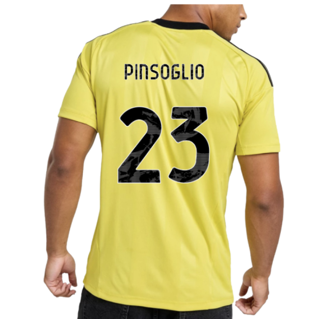 2025-2026 Juve Third Goalkeeper Shirt (pure Sulfur) (pinsoglio 23)