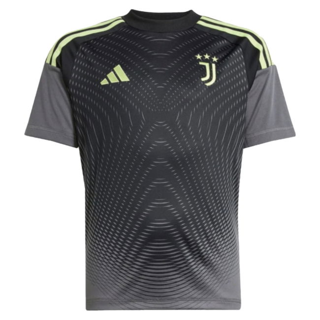 2025-2026 Juventus Home Goalkeeper Shirt (Grey) - Kids (Zoff 1)