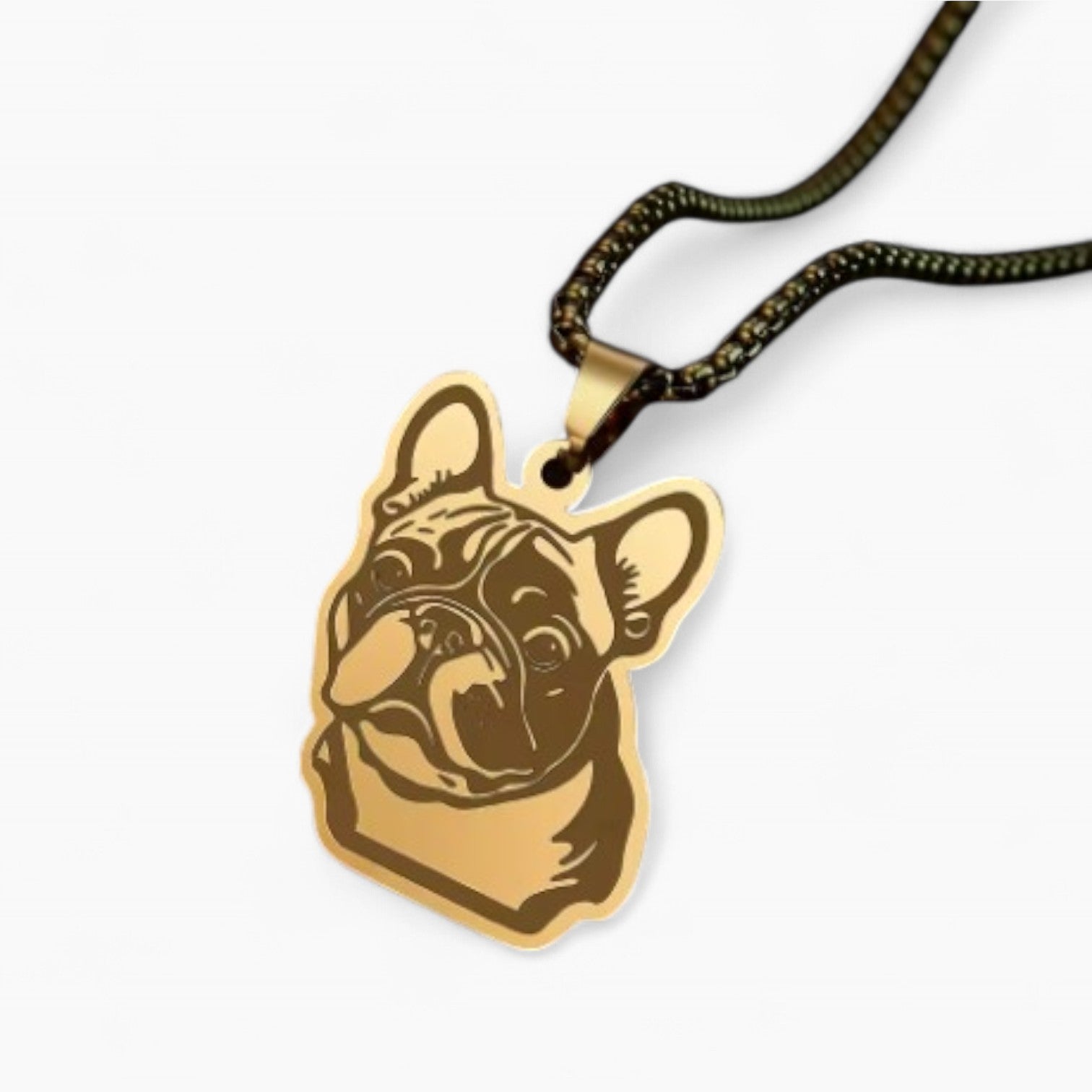Comfortable Steelchie French Bulldog Stainless Pendant – Durable Dog ...
