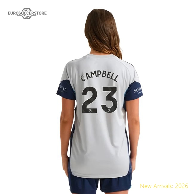 Arsenal Womens Campbell Chic Jersey Performance Fabric Comfortable