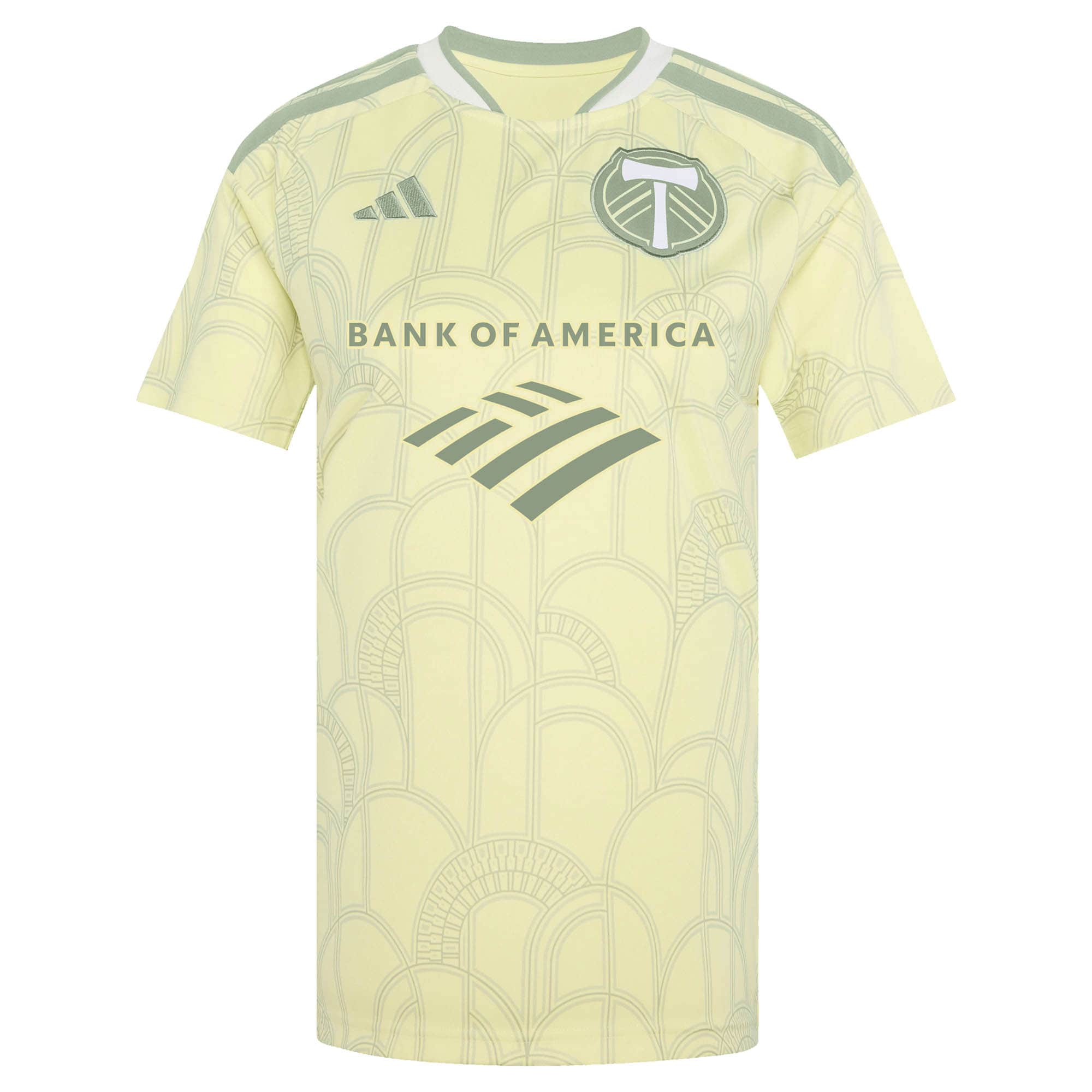 [ESK] Diego Chara Portland Timbers Women's 2026 Civic Stadium Kit Replica Jersey - Yellow