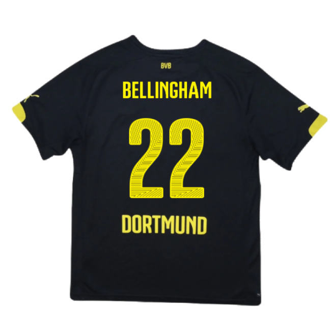 2014-16 Dortmund Borussia Away Kit Jersey (Very Good) S) (Bellingham 22)