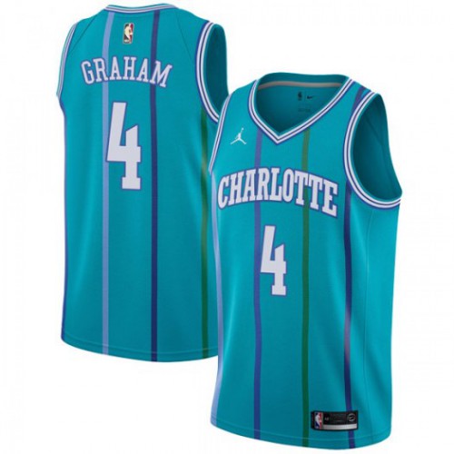CHA #4 Devonte Graham Superior 2024 Icon NBA Jersey - Green Swingman