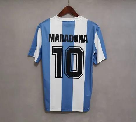 High Quality 1985 Argentina Camiseta With Collector's Item Design -