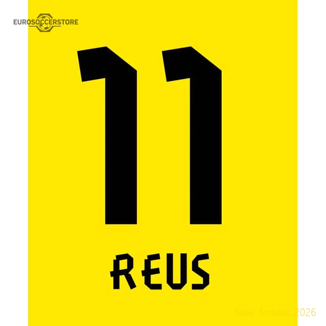 Supporter Marco Reus Borussia Dortmund Hero T-Shirt (Yellow)