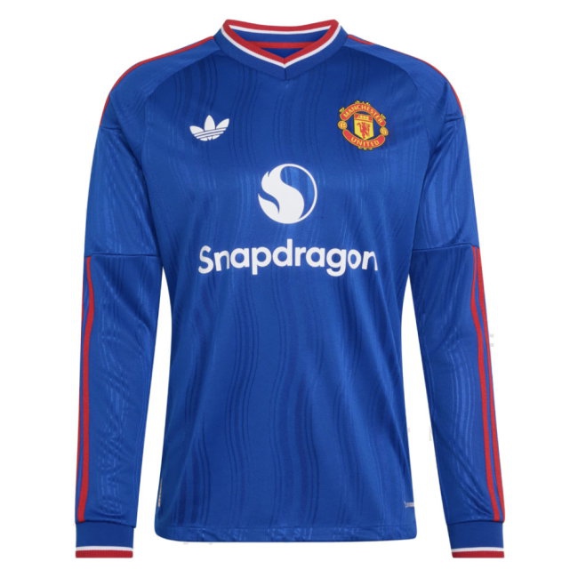 2026-2027 Man Utd Authentic Long Sleeve Away Shirt (B.Fernandes 8)