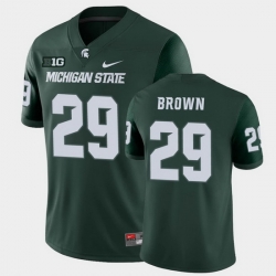 Men's None Green 2024 durabl Shakur Brown #29 authentic Jersey