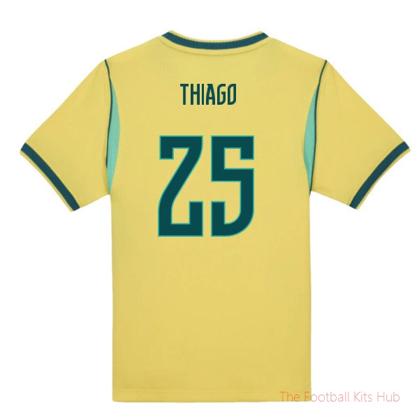 Premium Brazil Home Little Boys 2026-2027 Mini Kit (Thiago 25)