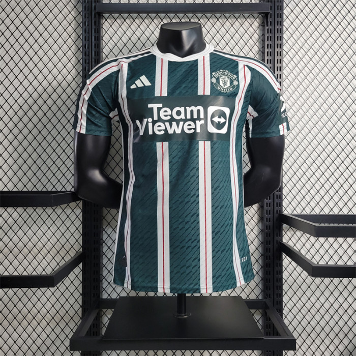 Breathable Man Utd Manchester United 2324 Away Kit Soccer Jersey