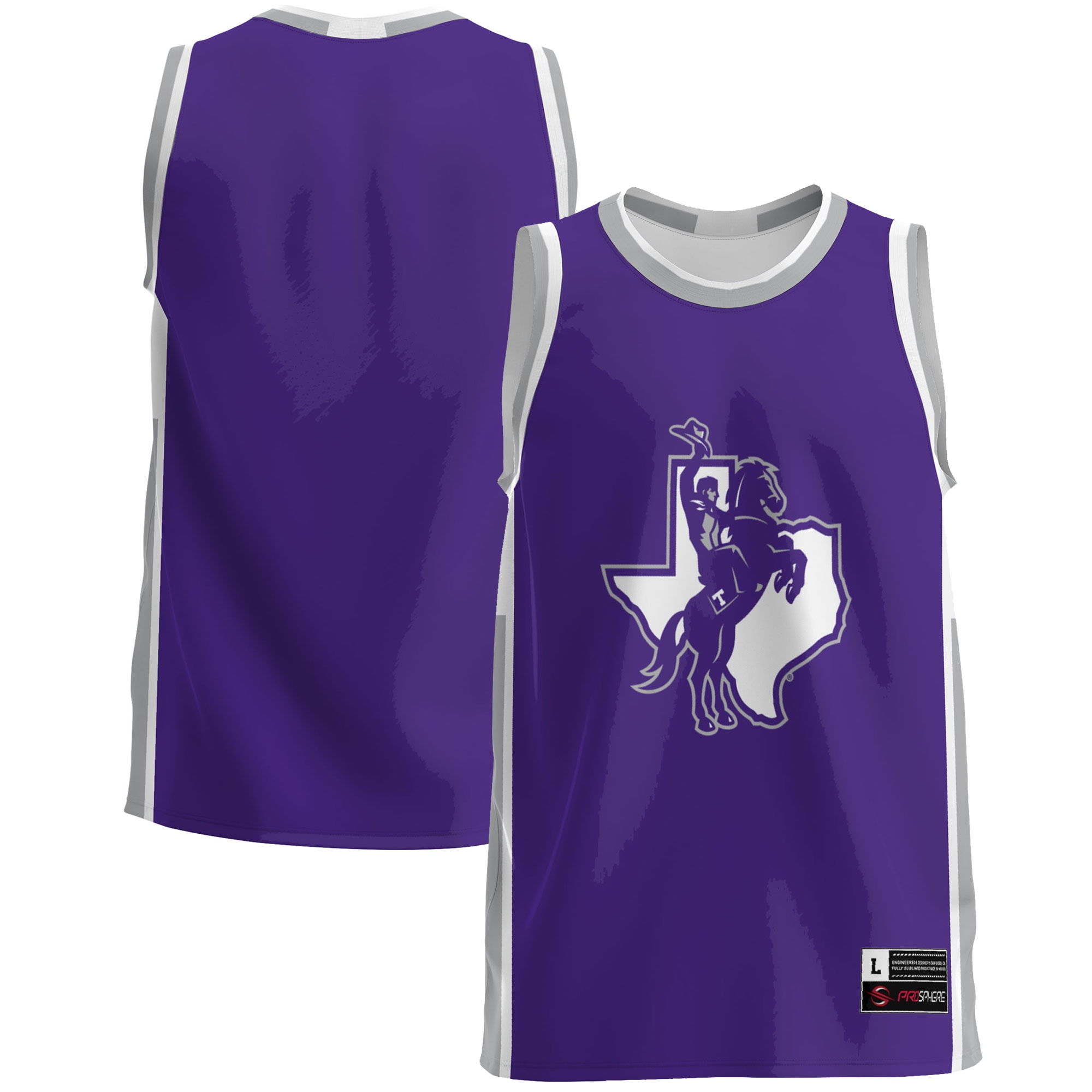 [NJP] Women's Tarleton State Texans GameDay Greats Lightweight Basketball Jersey - Purple
