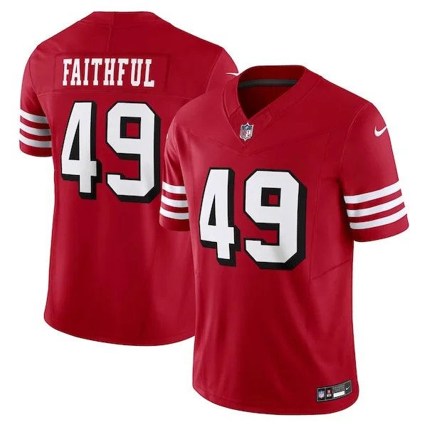 San Francisco 49ers Limited NFL Jersey - Scarlet | High-Quality Foo...