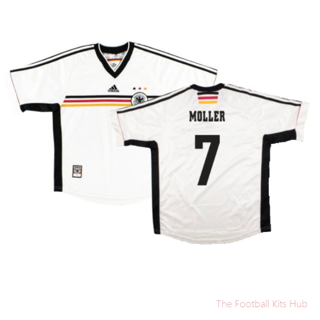 Germany 1998-00 Home Shirt (2XL) (Very Good) (Moller 7)