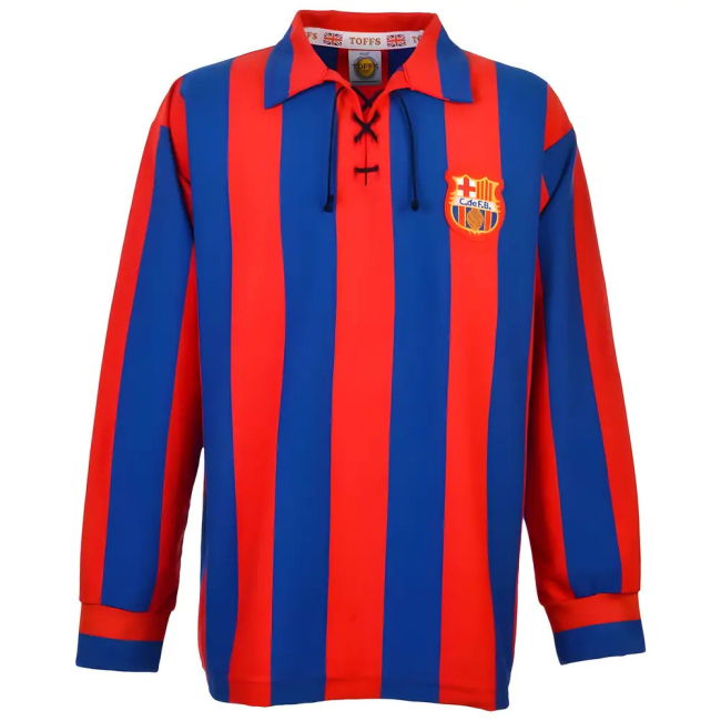 Authentic 2025-2026 Barcelona Football Shirt With Vintage Design