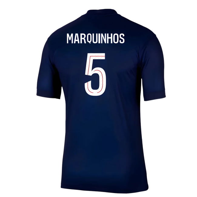 Psg Psg Paris Saint Germain Home Shirt Marquinhos #5 Top Tier Prou...