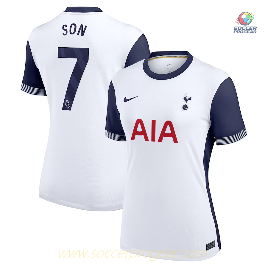 Tottenham Home Team Soccer Shirt 2024/25 Collection Women's SON