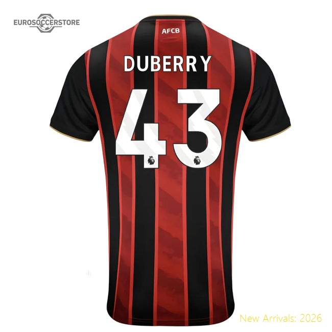 Bournemouth Barclays Premier Duberry Home Premium Jersey Umbro Pro