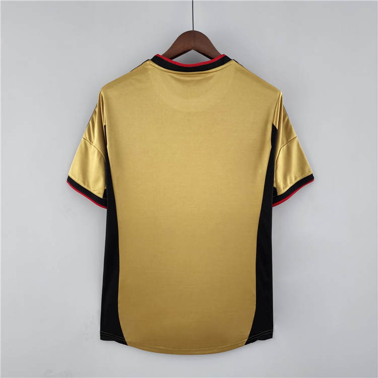 AC Milan 13-14 Retro Gold Football Shirt Soccer Jersey - Official