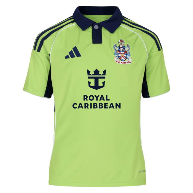 Fulham Away Football Jersey 2025-20 L M S Kids