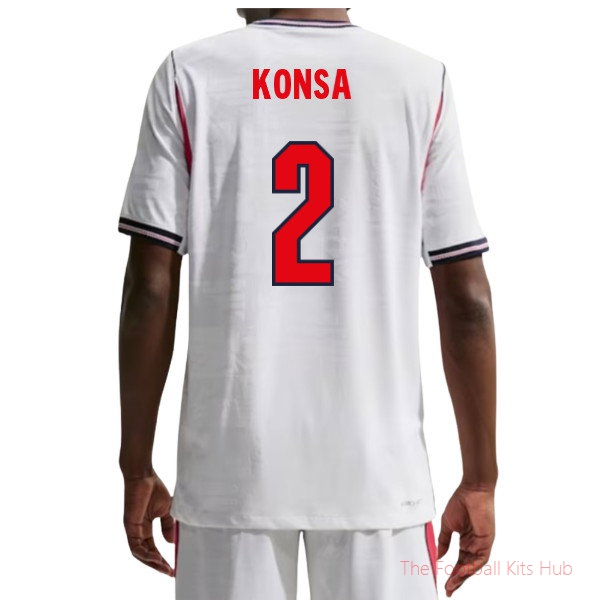 Matchday England Aero-Fit 2026-2027 Home Shirt (Konsa 2)