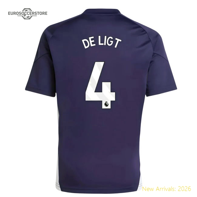 Child-friendly Man Utd Kids Jersey De Ligt 2025-2026 Technology