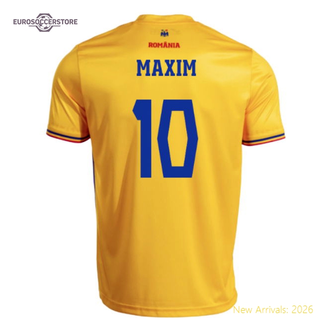 2025-2026 Romania Home Replica Shirt (Kids) (Maxim 10)