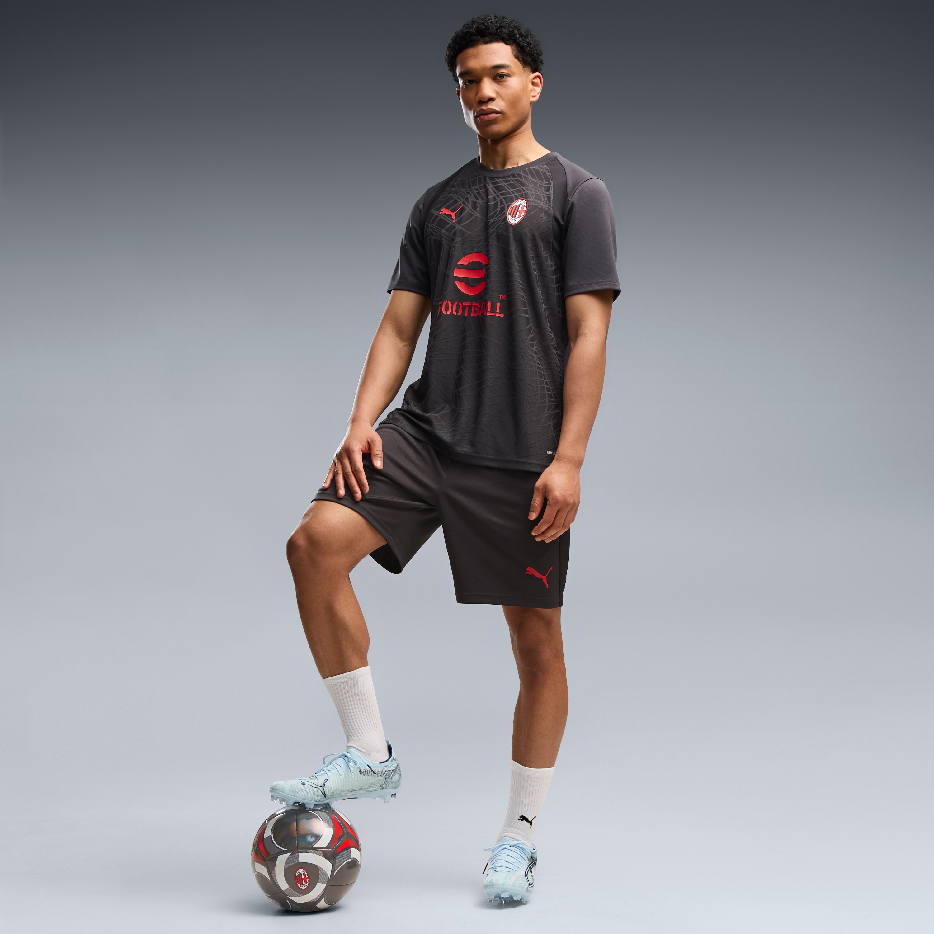 [SD] AC Milan 2026/27 Training Jersey - Gray