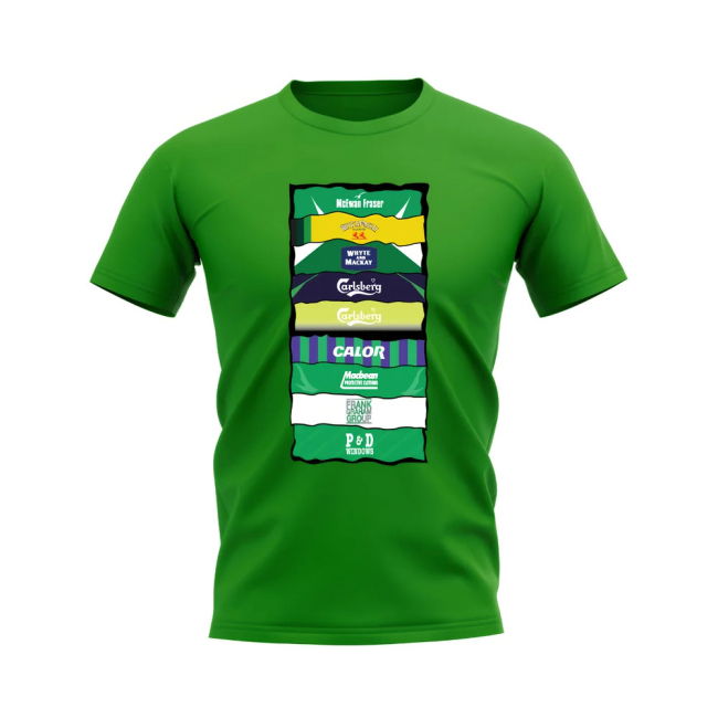 High Quality The Hibees Fan T-shirt Cristiano Ronaldo #7 (v6)