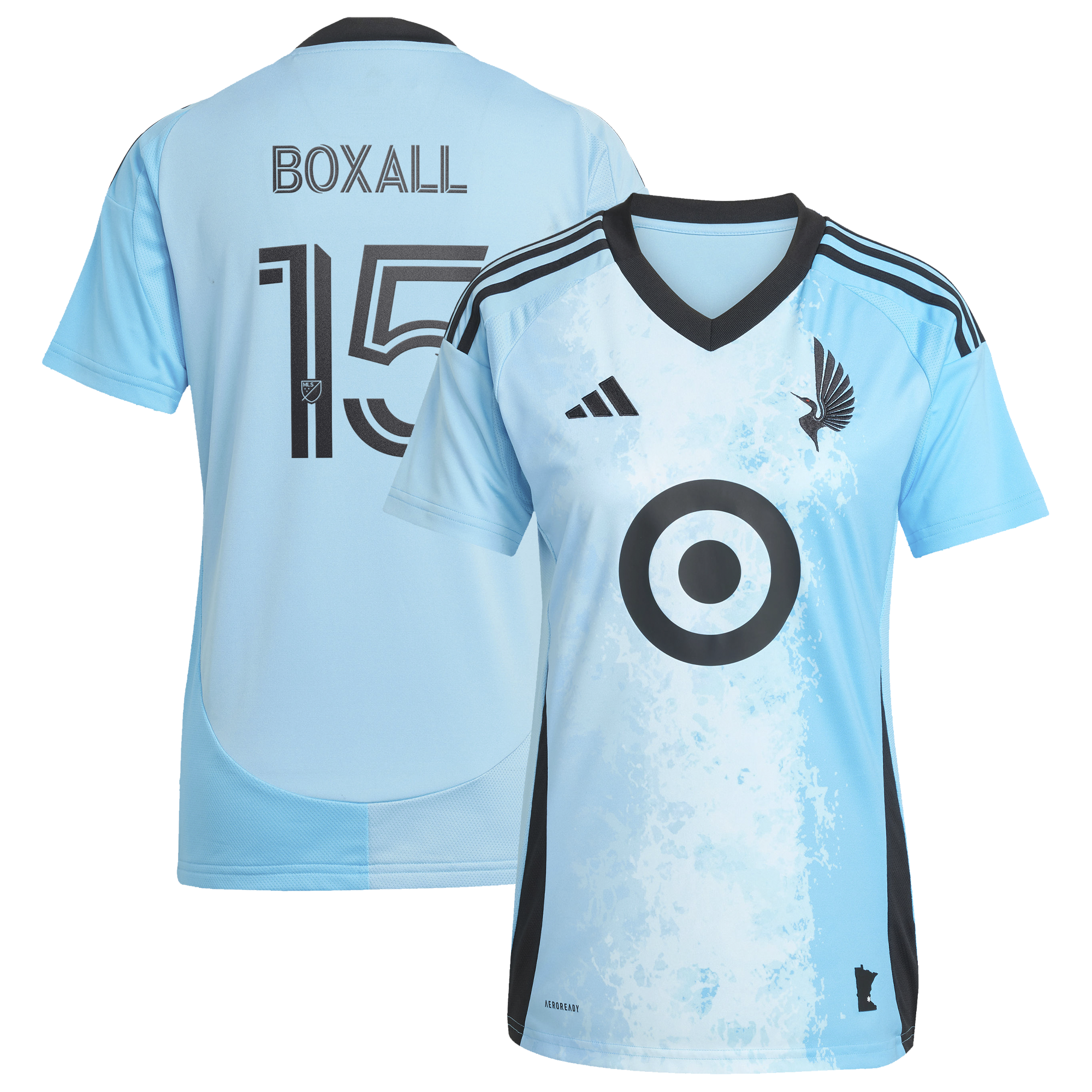 [SJH] Michael Boxall Minnesota United FC Women's 2025 CONVERGENCE Replica Jersey - Blue