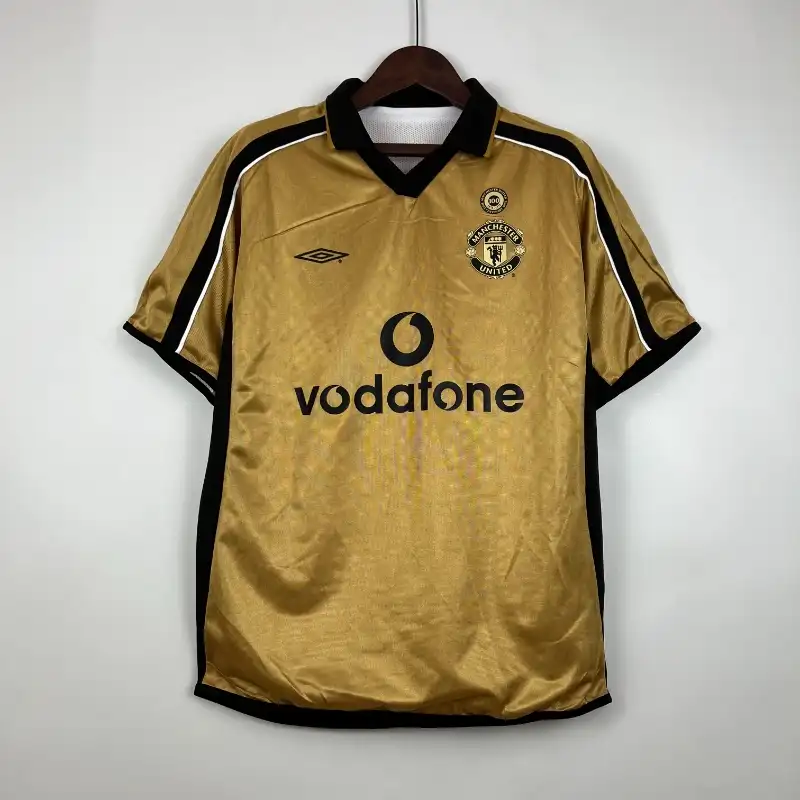 2001-2002 Manchester United Retro Kit – 100th Anniversary Edition (Reversible)