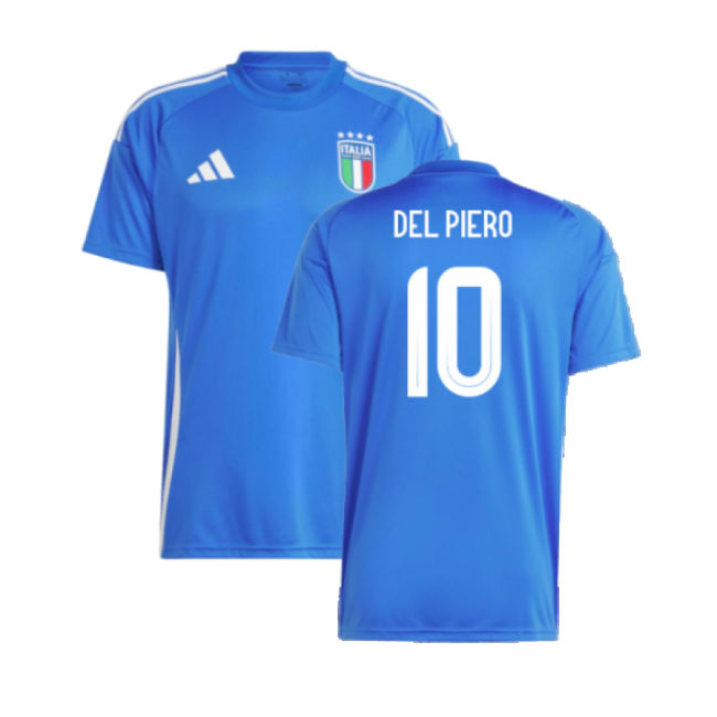 2024-2025 Italy Home Fan Jersey (Del Piero 10) Worldcup