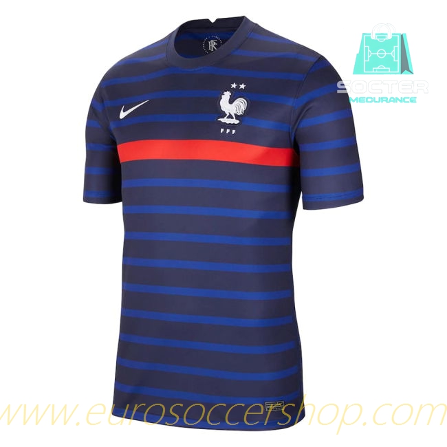 2020-2021 French National Team Home Jersey (PLATINI 10)